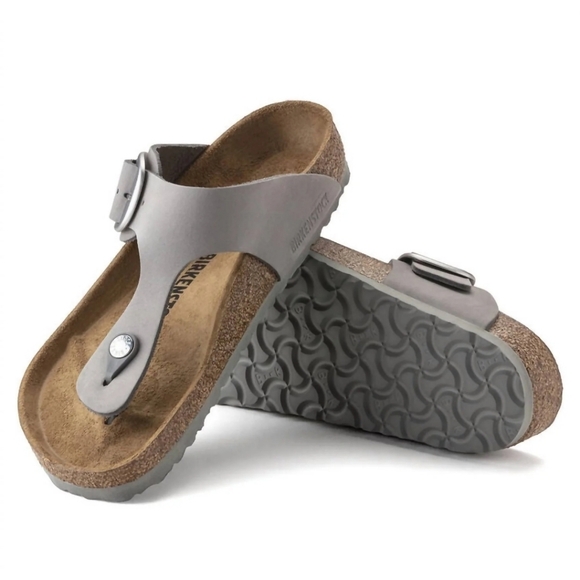 Birkenstock Gizeh Large Buckle Nubuck Leather, sz 41 - Picture 1 of 13